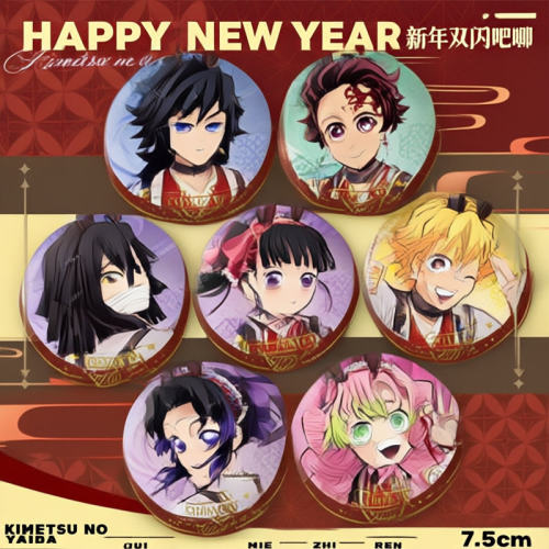 瑰灭之刃周边新年2026系列吧唧拍