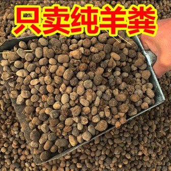 原始发酵纯羊粪颗粒厂家直销包邮