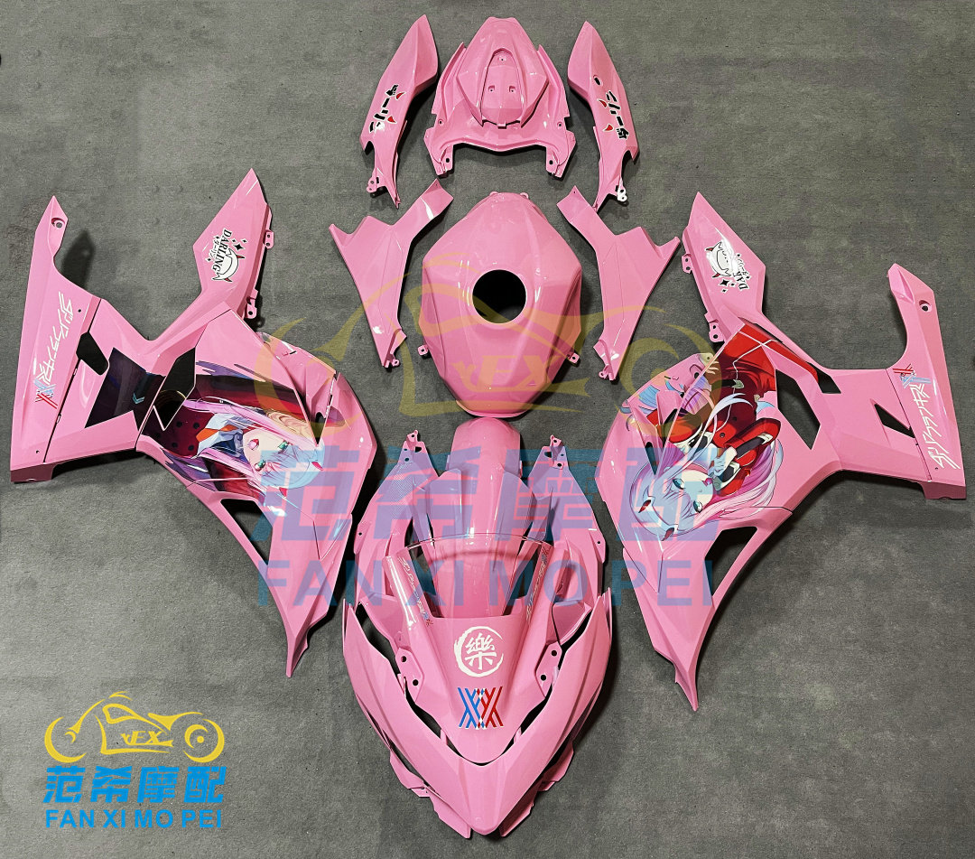 川崎 小忍者400 ninja400 2018-23年 外壳 全车外壳 注塑外壳w