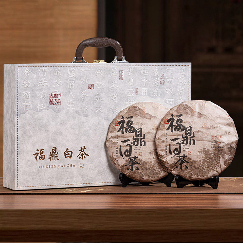 包邮双饼福鼎礼盒一级