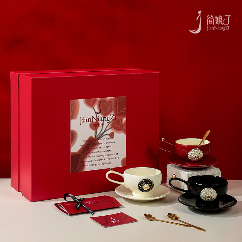 简娘子「山茶花」订结婚送新人新娘特别的礼物闺蜜搬家乔迁套装