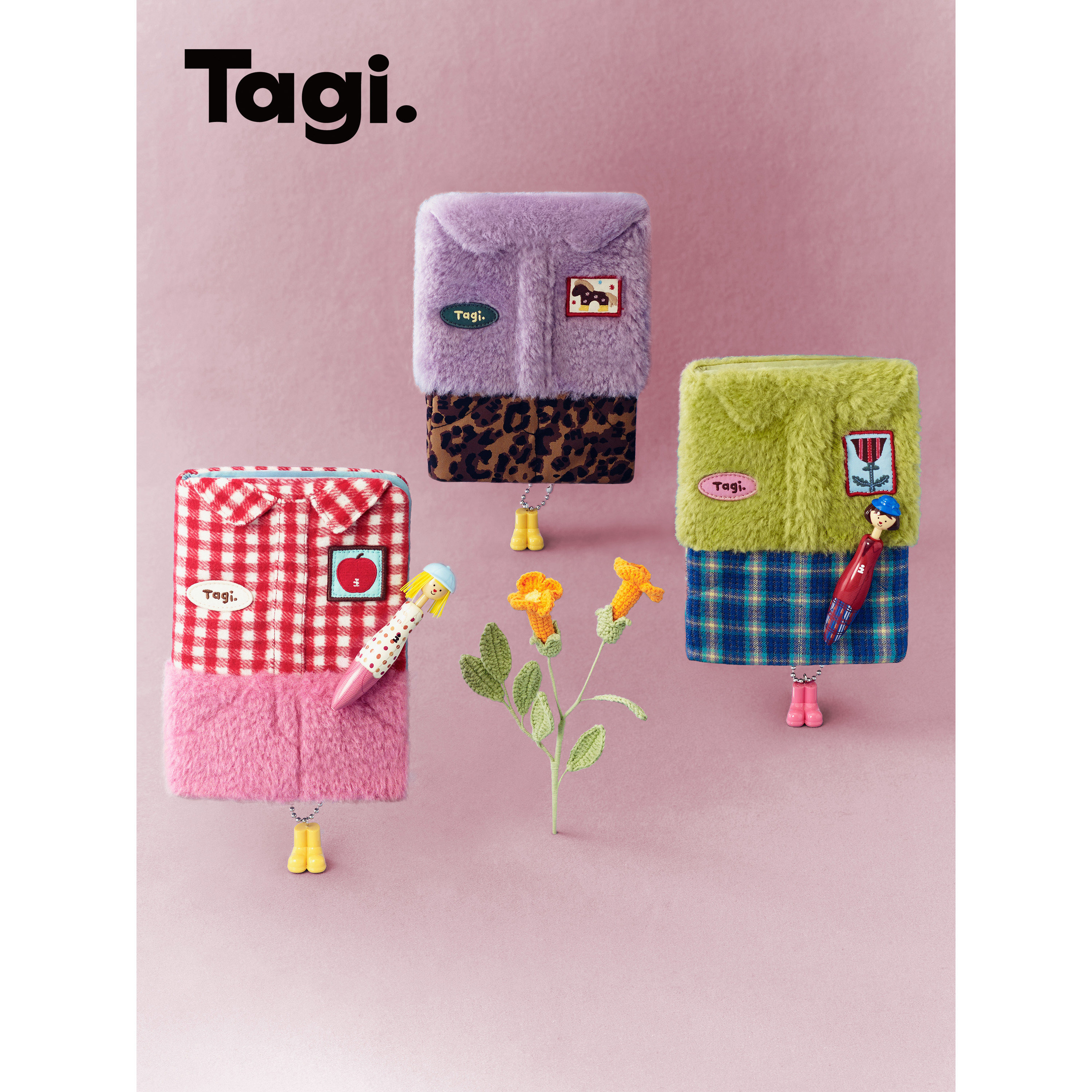 1/22Tagi.《换装游戏》可爱卡通笔记本文具多功能毛绒创意中性笔,收纳整理,笔筒,淘宝优惠券,粉丝福利购,淘宝优惠卷
