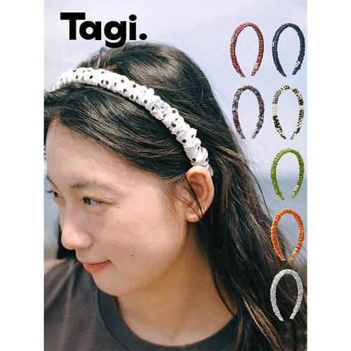 Tagi.多色发箍碎花头箍
