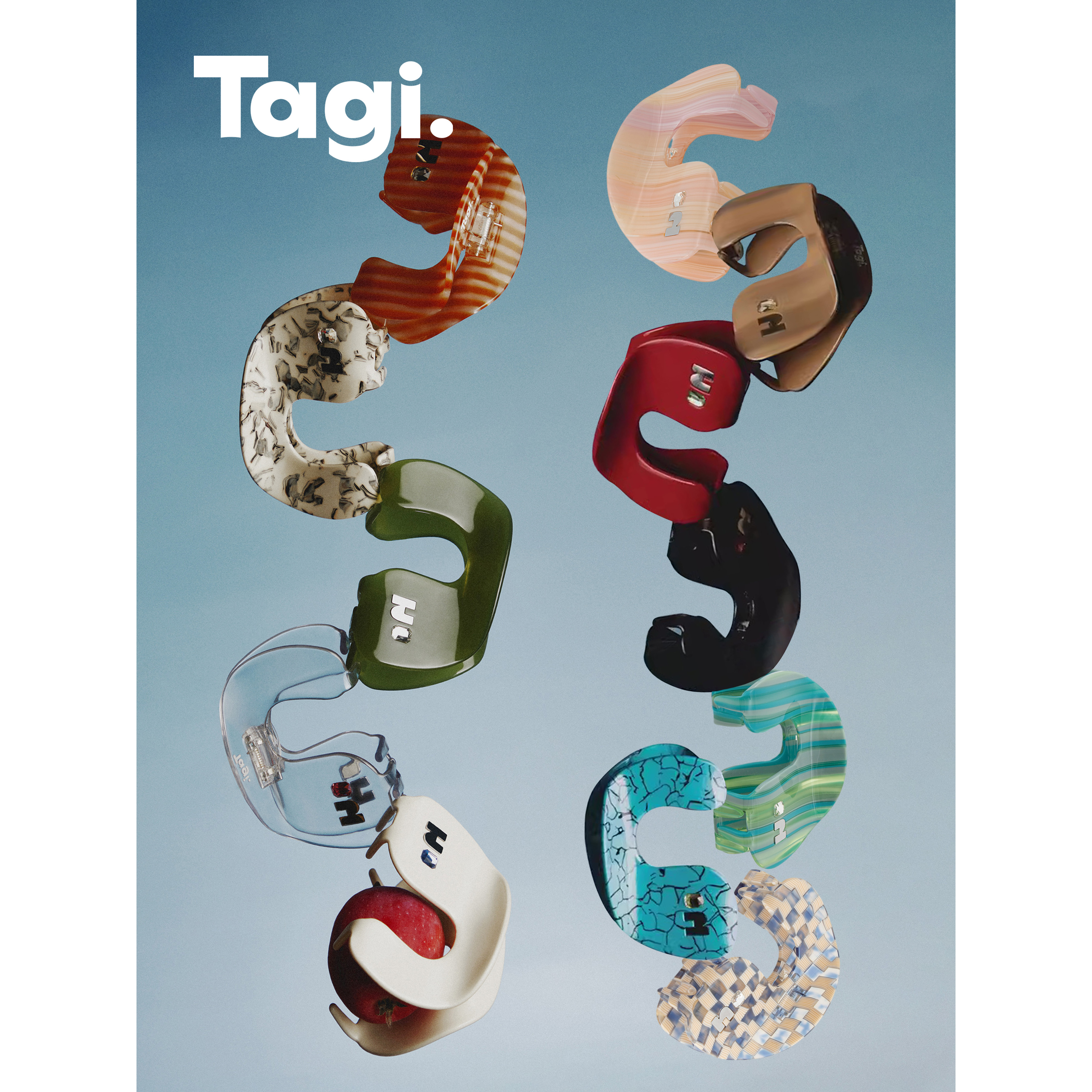 Tagi.发夹鲨鱼亚克力钻石拼图