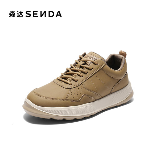 森达2025秋季商场同款休闲健步鞋