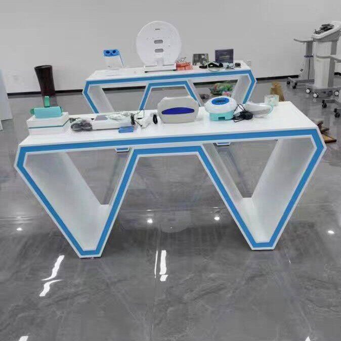 烤漆展示桌手机配件展示架体验桌前台/柜台