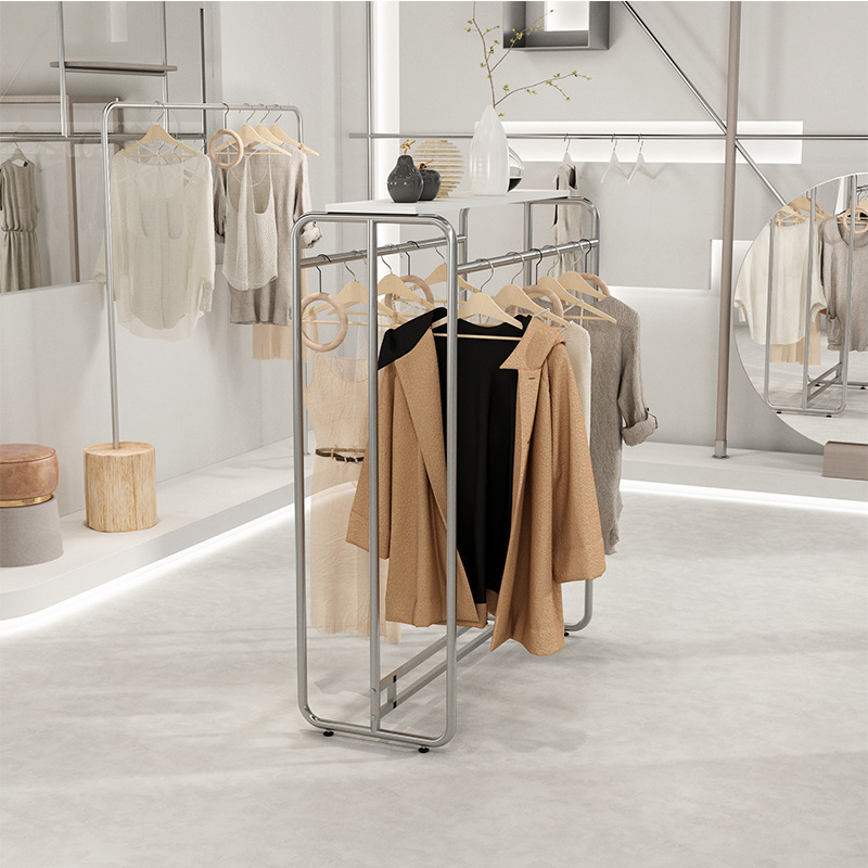 服装店展示架女简约中岛