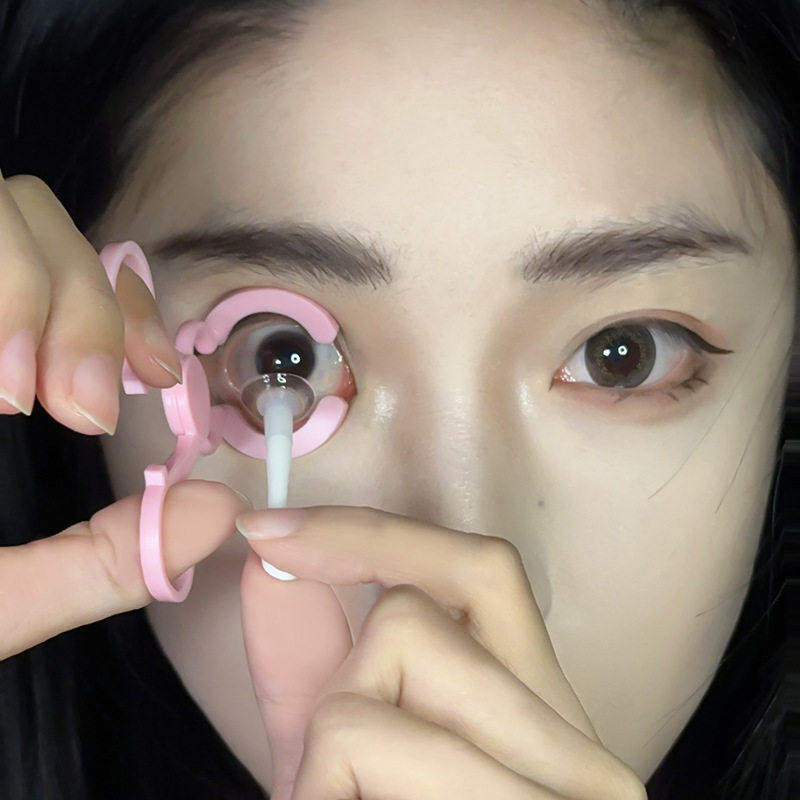 隐形眼镜摘戴工具美瞳取戴器撑眼皮新手神器吸棒夹子镊子辅助器