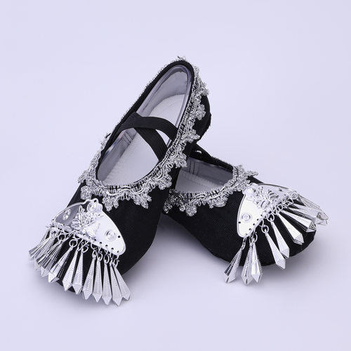 新少数民族舞蹈鞋男女瑶族侗族