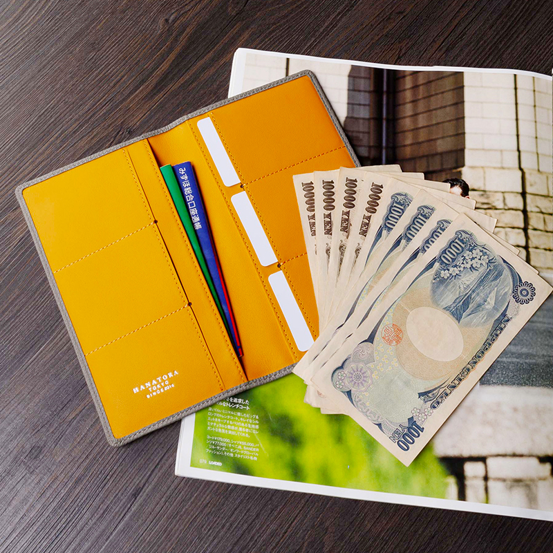HANATORA/花虎卡包真皮超薄长款