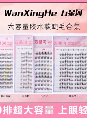 万星河太阳花全家福假睫毛新手