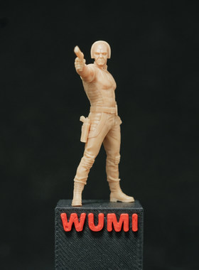 【自杀小队】和平使者 DC 美漫 1/64小人偶模型手办1:43微缩白模