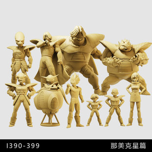 【那美克星】弗莉萨军团萨博多多利亚邱夷 1/64模型手办1比43白模