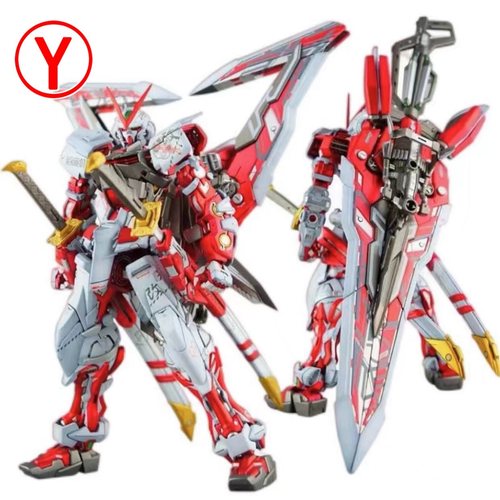 新6601MG红异端大班高达模型
