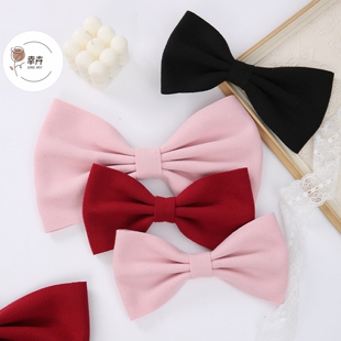 材料DIY装 鲜花花束礼盒包装 饰品花艺材料 绒布蝴蝶结成品 日常新款