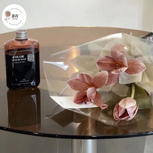 鲜切花郁金香吸色剂吸染玫瑰培养液染料 花艺着色剂鲜花包装材料