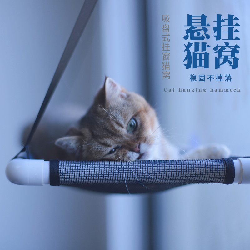 花螗季猫吊床大吸盘稳固牢靠