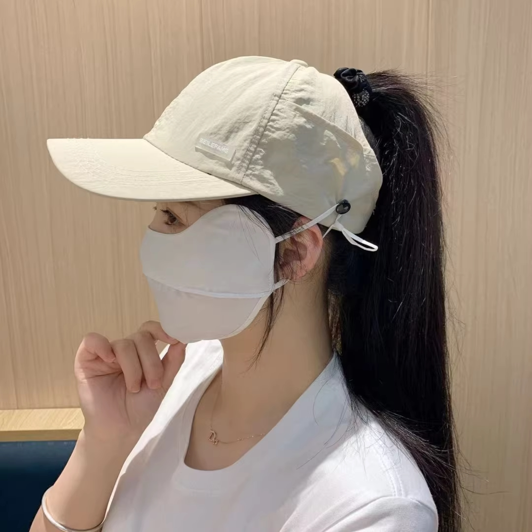 半空顶帽运动鸭舌帽子遮阳防晒帽