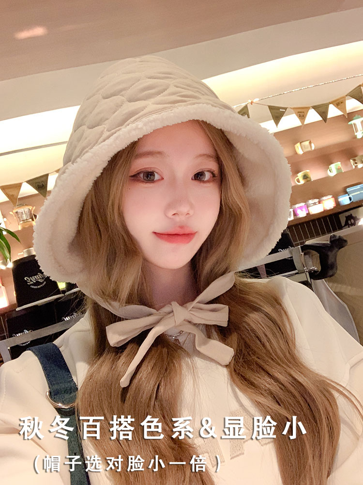雷锋帽女毛绒加厚保暖韩版秋冬季