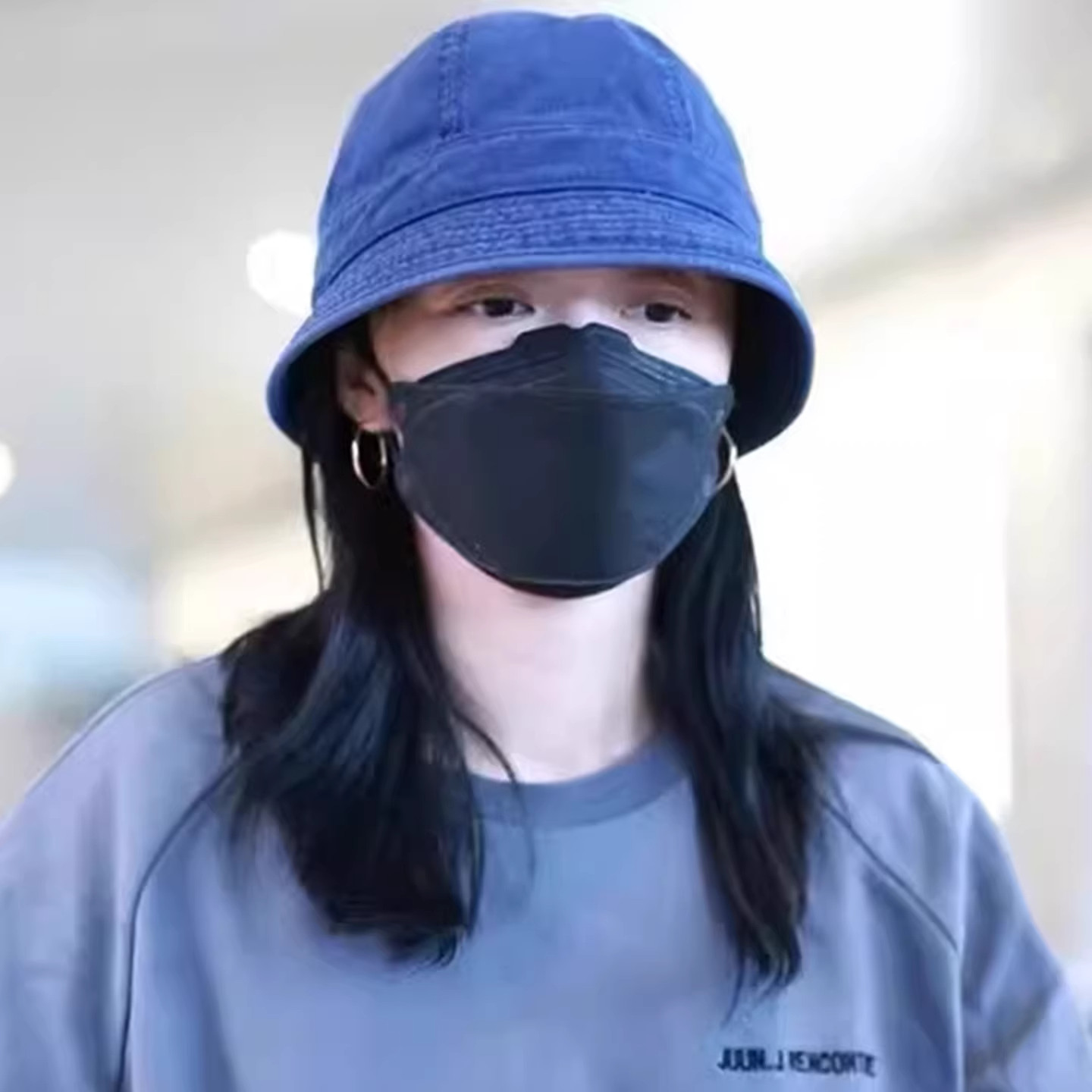 姚晨同款渔夫帽防晒帽子显脸小帽
