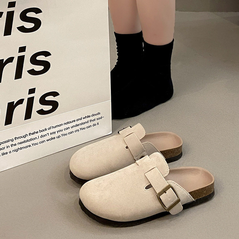 Mules Clogs Slippers Slides Footwear Cork Shoes勃肯鞋女外穿