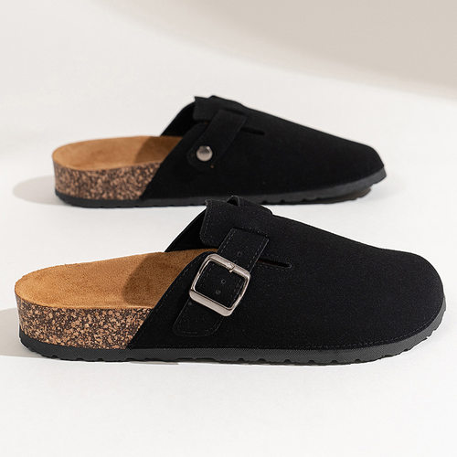 Women Men Clogs Soft Cork Footbed Mules Potato Shoes Sandals