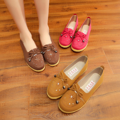 鞋footwear fashion outdoor shoes批发新老北京布鞋女中老年妈妈