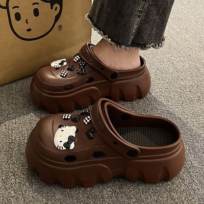 indoor outdoor slippers slides sandals shoes footwear洞洞鞋