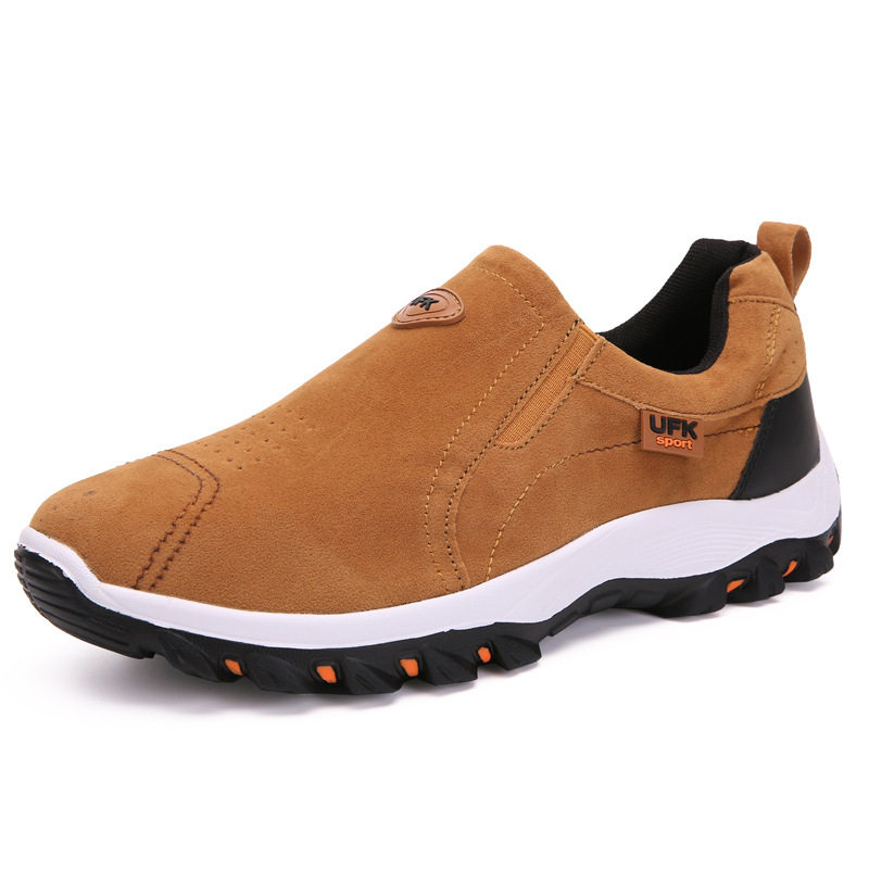 鞋footwear fashion outdoor shoes大码50码男士登山鞋磨砂批发