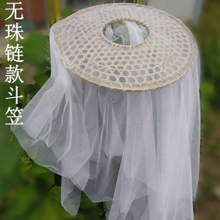 古装侠客斗笠面纱古风帷帽唐制汉服幕篱帽子带纱挡脸遮脸武侠仙女