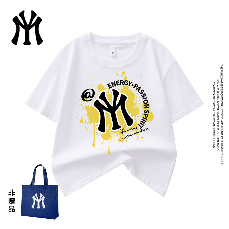 MYVM官方正品夏季情侣纯棉短袖潮流短袖儿童爆款26新款T恤男女27