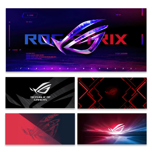 ROG11鼠标垫超大号败家之眼电脑键盘垫加厚锁边男士办公桌垫网咖