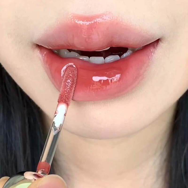 黄皮挚爱唇蜜！成膜唇蜜唇部精华蜜小灯泡唇釉不易沾杯滋润女口红