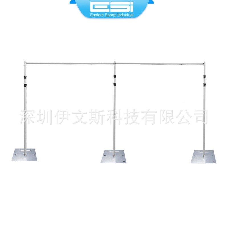 现货速发*婚庆背景架源头工厂供应可伸缩纱幔花墙幕布贸易摊