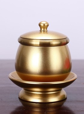 速发涛羽供铜供杯供佛杯 家用敬奉圣水杯佛法水水杯敬神供杯供护