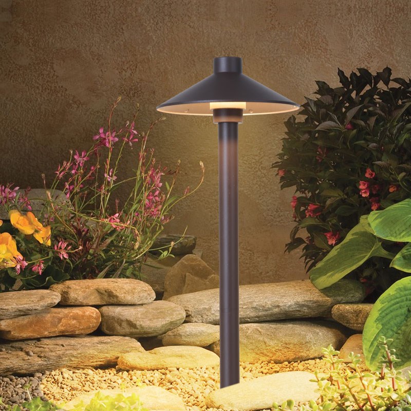 速发蘑菇草坪灯户外防宿太墅民水别能庭院灯家用插地24V花园灯