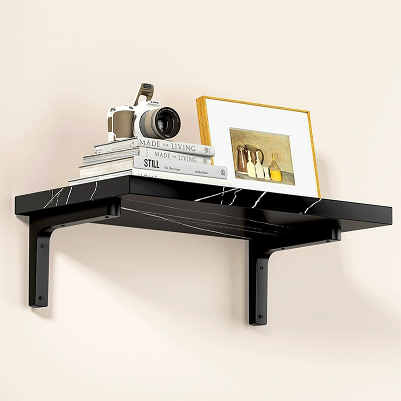 速发书壁置物架多层木纳架木板实收墙架挂墙置物板吊柜墙壁柜架子