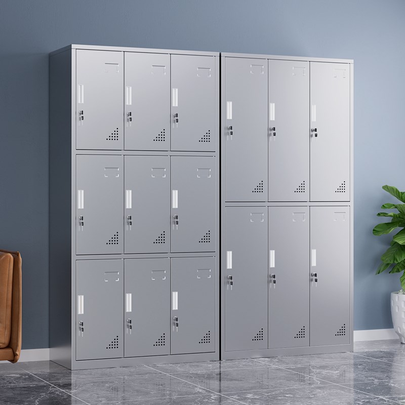 速发0尘不锈钢更衣柜厂车工更鞋柜餐盘柜无4员间多门储物柜碗柜