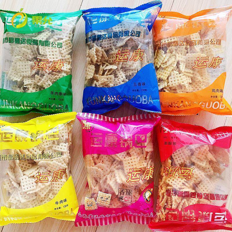 农科院运康多味大米锅巴食品传统彭化山西运城锅巴锅吧袋装分享追