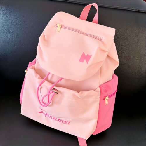 粉色系集合！小泷包们樱花粉书包