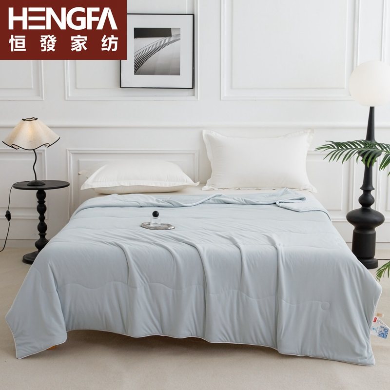 恒发家纺冰淇淋绿豆凉感被子1.5m单人夏凉被2米双人空调被1.2儿童,床上用品,化纤被,淘宝优惠券,粉丝福利购,淘宝优惠卷