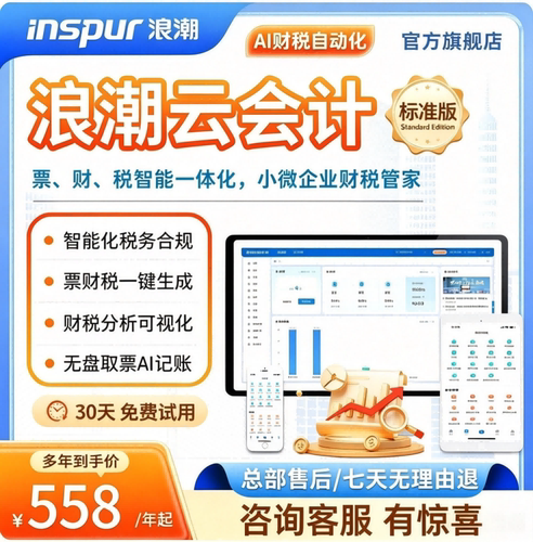 浪潮云会计财务记账软件