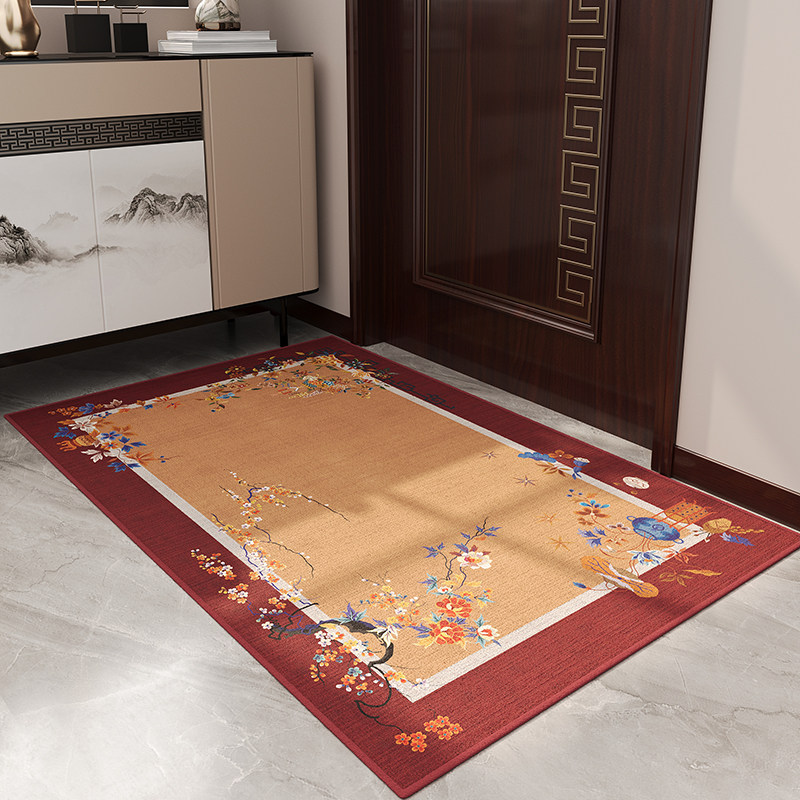 入户门地垫新中式耐脏除尘大门口进门脚垫可裁剪玄关地毯防滑门垫,居家布艺,入户地垫,淘宝优惠券,粉丝福利购,淘宝优惠卷