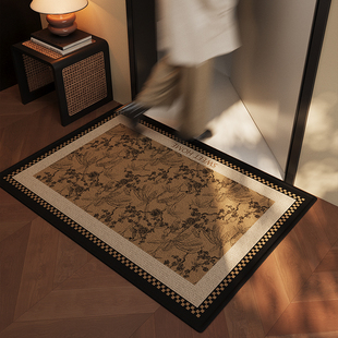 入户门地垫防滑进门防摔耐脏除尘可裁剪脚垫高级感大门口耐磨地毯