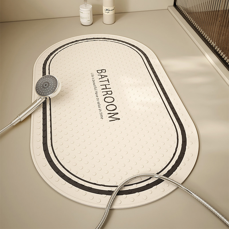 浴室防滑垫儿童防摔椭圆吸盘垫淋浴洗澡卫生间防水脚垫PVC按摩垫,居家布艺,家用脚垫,淘宝优惠券,粉丝福利购,淘宝优惠卷