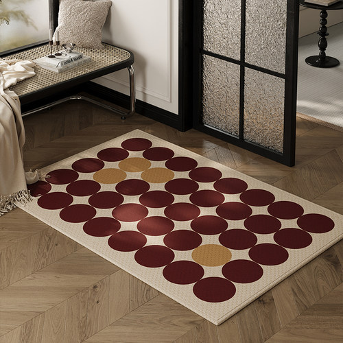 入户门地垫轻奢高级感玄关大门口进门脚垫防滑耐脏除尘地毯可裁剪