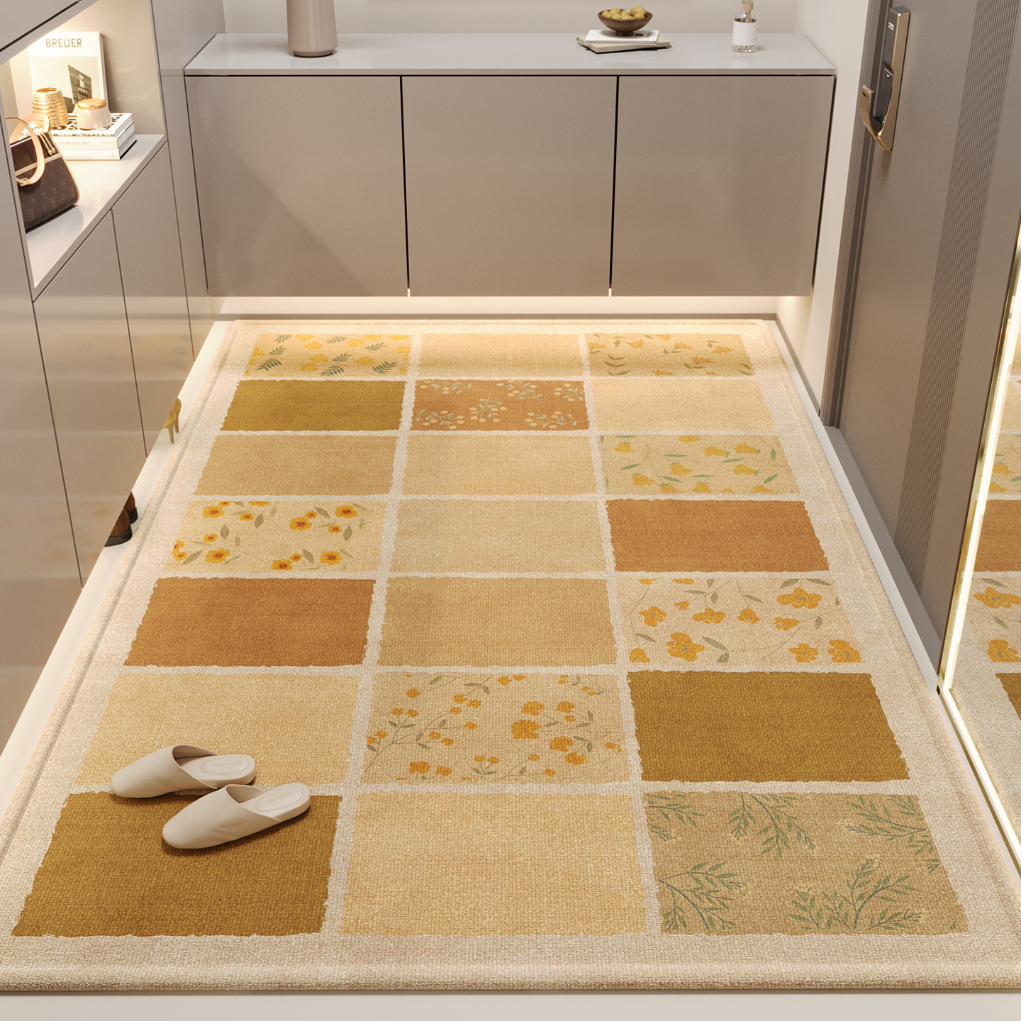 入户门地垫防滑除尘玄关大门口进门脚垫子耐磨耐脏室内可定制地毯