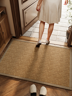 竹制新中国风2025入口门地板垫新入口门入口脚垫防滑竹制地毯