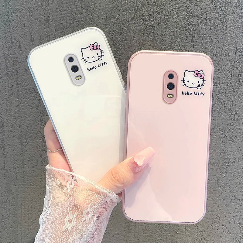 OPPOR17钢化玻璃简约手机壳防摔