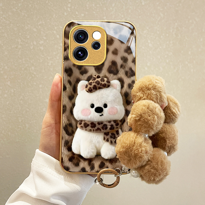 适用OPPORENO15系列可爱小狗外壳